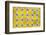 ¡Viva Mexico! Collection - Mosaics Yellow Bricks-Philippe Hugonnard-Framed Photographic Print