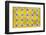 ¡Viva Mexico! Collection - Mosaics Yellow Bricks-Philippe Hugonnard-Framed Photographic Print