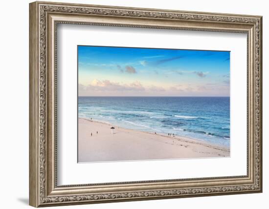 ?Viva Mexico! Collection - Ocean View at Sunset - Cancun-Philippe Hugonnard-Framed Photographic Print