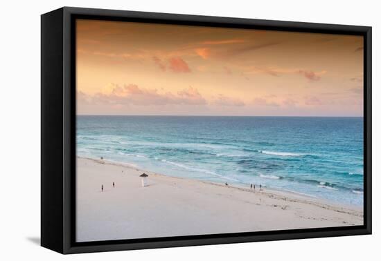 ¡Viva Mexico! Collection - Ocean View at Sunset II - Cancun-Philippe Hugonnard-Framed Premier Image Canvas