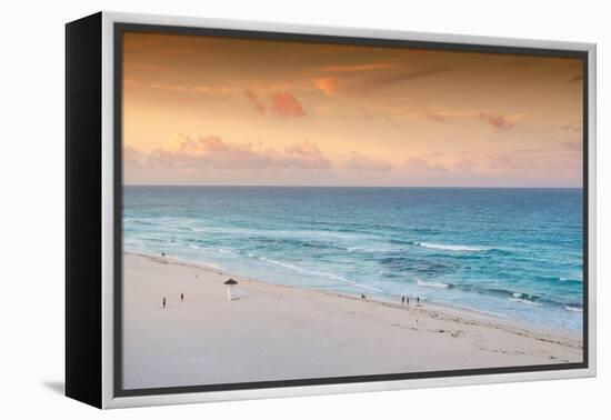 ¡Viva Mexico! Collection - Ocean View at Sunset II - Cancun-Philippe Hugonnard-Framed Premier Image Canvas