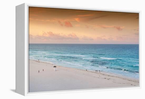 ¡Viva Mexico! Collection - Ocean View at Sunset II - Cancun-Philippe Hugonnard-Framed Premier Image Canvas