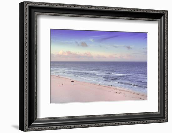 ¡Viva Mexico! Collection - Ocean View at Sunset III - Cancun-Philippe Hugonnard-Framed Photographic Print