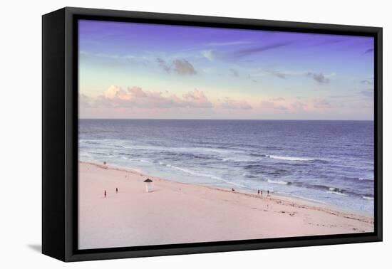 ¡Viva Mexico! Collection - Ocean View at Sunset III - Cancun-Philippe Hugonnard-Framed Premier Image Canvas