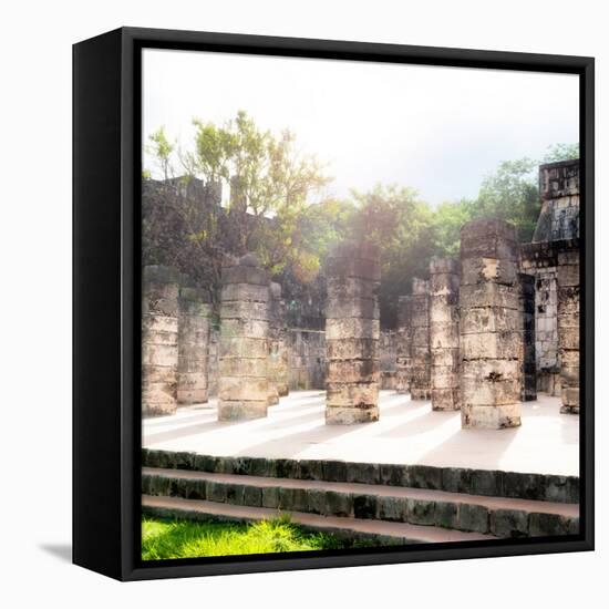 ¡Viva Mexico! Collection - One Thousand Mayan Columns V - Chichen Itza-Philippe Hugonnard-Framed Premier Image Canvas