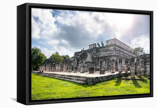 ¡Viva Mexico! Collection - One Thousand Mayan Columns VI - Chichen Itza-Philippe Hugonnard-Framed Premier Image Canvas