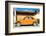 ¡Viva Mexico! Collection - Orange Volkswagen Beetle-Philippe Hugonnard-Framed Photographic Print