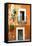 ¡Viva Mexico! Collection - Orange Wall-Philippe Hugonnard-Framed Premier Image Canvas