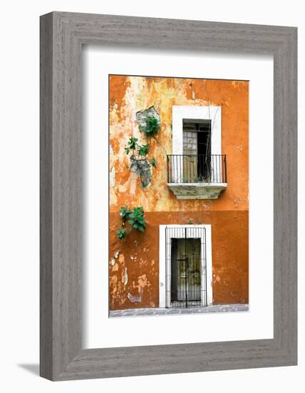 ¡Viva Mexico! Collection - Orange Wall-Philippe Hugonnard-Framed Photographic Print