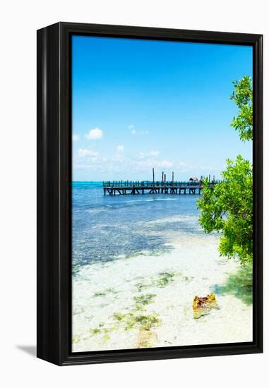 ¡Viva Mexico! Collection - Peaceful Paradise III - Isla Mujeres-Philippe Hugonnard-Framed Premier Image Canvas