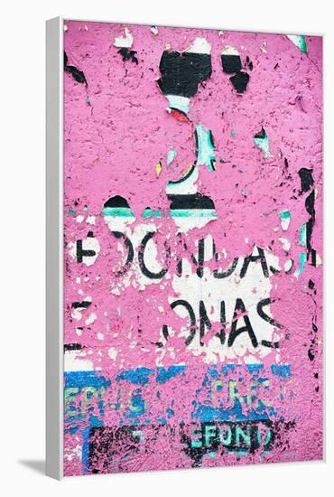 ¡Viva Mexico! Collection - Pink Street Wall Art-Philippe Hugonnard-Framed Premier Image Canvas