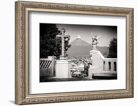 ¡Viva Mexico! Collection - Popocatepetl Volcano in Puebla III-Philippe Hugonnard-Framed Photographic Print