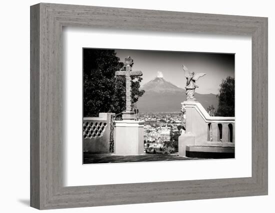 ¡Viva Mexico! Collection - Popocatepetl Volcano in Puebla III-Philippe Hugonnard-Framed Photographic Print