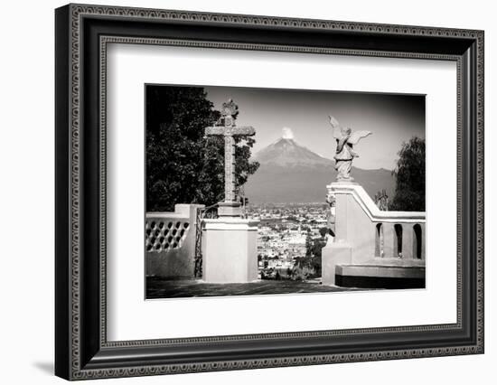 ¡Viva Mexico! Collection - Popocatepetl Volcano in Puebla III-Philippe Hugonnard-Framed Photographic Print