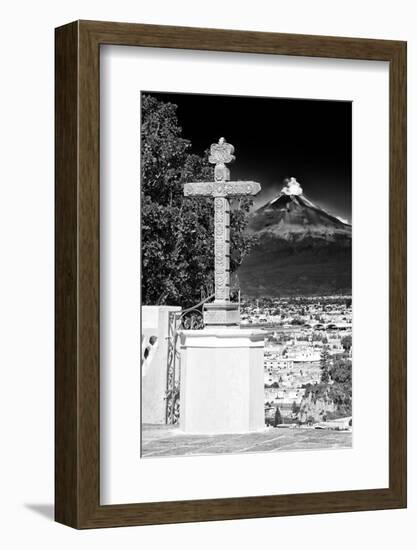 ¡Viva Mexico! Collection - Popocatepetl Volcano in Puebla IV-Philippe Hugonnard-Framed Photographic Print