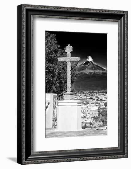 ¡Viva Mexico! Collection - Popocatepetl Volcano in Puebla IV-Philippe Hugonnard-Framed Photographic Print