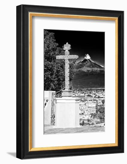 ¡Viva Mexico! Collection - Popocatepetl Volcano in Puebla IV-Philippe Hugonnard-Framed Photographic Print