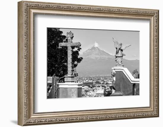 ¡Viva Mexico! Collection - Popocatepetl Volcano in Puebla V-Philippe Hugonnard-Framed Photographic Print