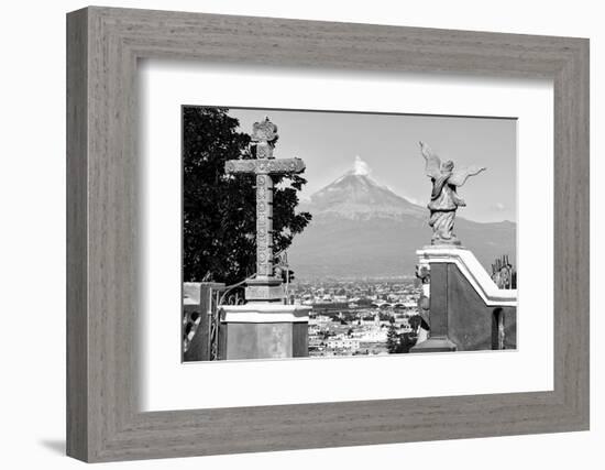 ¡Viva Mexico! Collection - Popocatepetl Volcano in Puebla V-Philippe Hugonnard-Framed Photographic Print