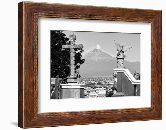 ¡Viva Mexico! Collection - Popocatepetl Volcano in Puebla V-Philippe Hugonnard-Framed Photographic Print