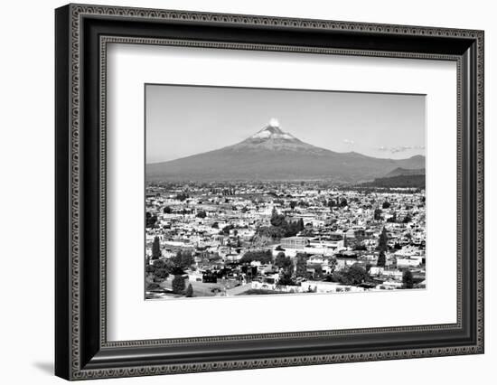 ¡Viva Mexico! Collection - Popocatepetl Volcano in Puebla-Philippe Hugonnard-Framed Photographic Print