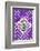 ¡Viva Mexico! Collection - Purple Mosaics-Philippe Hugonnard-Framed Photographic Print