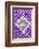 ¡Viva Mexico! Collection - Purple Mosaics-Philippe Hugonnard-Framed Photographic Print