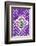 ¡Viva Mexico! Collection - Purple Mosaics-Philippe Hugonnard-Framed Photographic Print