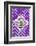 ¡Viva Mexico! Collection - Purple Mosaics-Philippe Hugonnard-Framed Photographic Print