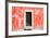 ¡Viva Mexico! Collection - Red Wall of Silence-Philippe Hugonnard-Framed Photographic Print