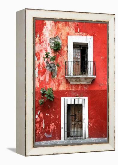 ¡Viva Mexico! Collection - Red Wall-Philippe Hugonnard-Framed Premier Image Canvas