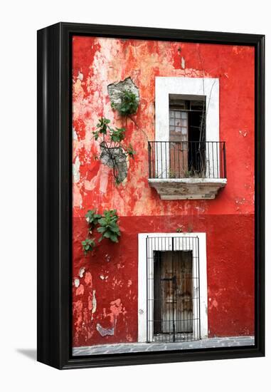 ¡Viva Mexico! Collection - Red Wall-Philippe Hugonnard-Framed Premier Image Canvas