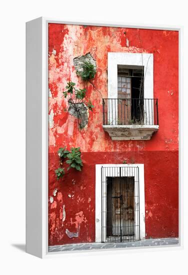 ¡Viva Mexico! Collection - Red Wall-Philippe Hugonnard-Framed Premier Image Canvas