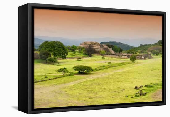 ¡Viva Mexico! Collection - Ruins of Monte Alban-Philippe Hugonnard-Framed Premier Image Canvas