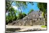 ¡Viva Mexico! Collection - Ruins of the ancient Mayan city of Calakmul-Philippe Hugonnard-Mounted Photographic Print