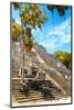 ¡Viva Mexico! Collection - Ruins of the ancient Mayan city with Fall Colors of Calakmul IV-Philippe Hugonnard-Mounted Photographic Print
