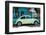 ¡Viva Mexico! Collection - "Summer Green Car" VW Beetle-Philippe Hugonnard-Framed Photographic Print