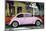 ¡Viva Mexico! Collection - "Summer Pink Car" VW Beetle-Philippe Hugonnard-Mounted Photographic Print
