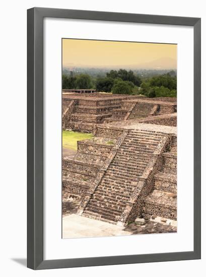 ¡Viva Mexico! Collection - Teotihuacan Pyramids-Philippe Hugonnard-Framed Photographic Print