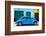 ¡Viva Mexico! Collection - The Blue Beetle Car-Philippe Hugonnard-Framed Photographic Print