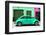 ¡Viva Mexico! Collection - The Green Beetle Car-Philippe Hugonnard-Framed Photographic Print