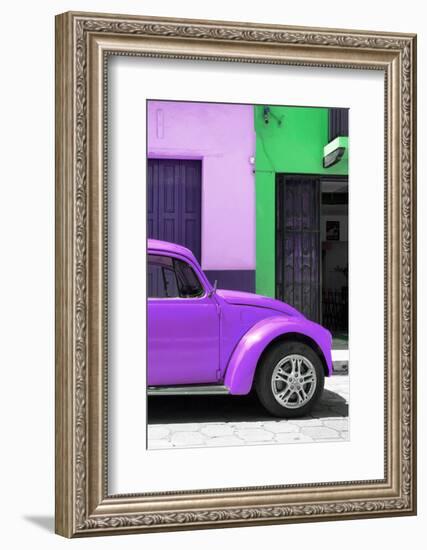 ¡Viva Mexico! Collection - The Purple Beetle-Philippe Hugonnard-Framed Photographic Print