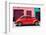 ¡Viva Mexico! Collection - The Red Beetle Car-Philippe Hugonnard-Framed Photographic Print