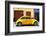 ¡Viva Mexico! Collection - The Yellow Beetle Car-Philippe Hugonnard-Framed Photographic Print