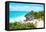 ¡Viva Mexico! Collection - Tulum Ruins along Caribbean Coastline IV-Philippe Hugonnard-Framed Premier Image Canvas