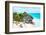 ¡Viva Mexico! Collection - Tulum Ruins along Caribbean Coastline VI-Philippe Hugonnard-Framed Photographic Print