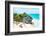 ¡Viva Mexico! Collection - Tulum Ruins along Caribbean Coastline VI-Philippe Hugonnard-Framed Photographic Print