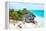¡Viva Mexico! Collection - Tulum Ruins along Caribbean Coastline VI-Philippe Hugonnard-Framed Premier Image Canvas