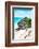 ¡Viva Mexico! Collection - Tulum Ruins along Caribbean Coastline VIII-Philippe Hugonnard-Framed Photographic Print