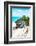 ¡Viva Mexico! Collection - Tulum Ruins along Caribbean Coastline VIII-Philippe Hugonnard-Framed Photographic Print